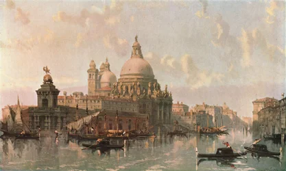 Santa Maria della Salute-kirken, Venezia, 1862, c1902.