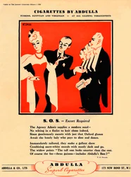 Sigaretter av Abdulla - S.O.S. - Eskorte påkrevd, 1939