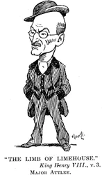Clement Atlee 1883-1967 britisk Labour-statsmann, 1932