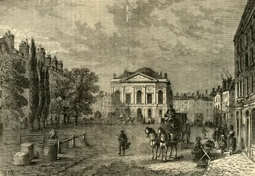 Clerkenwell Green i 1789, c1872.