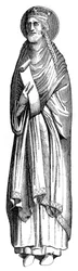Clotaire I 497-560, kongen av frankerne, 1849