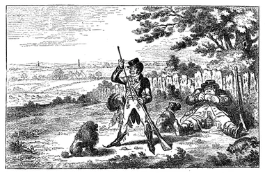 Cockney-sportsmenn som lader om, 1800