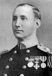 Kommandør Sir Charles R Blane, britisk sjømann, c1920