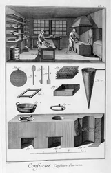 Konditorer, ovn, 1751-1777