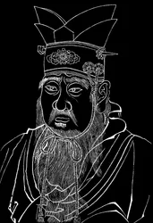 Konfucius 551-479 f.Kr., kinesisk filosof