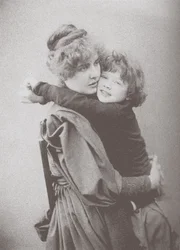 Constance Wilde med sønnen Cyril