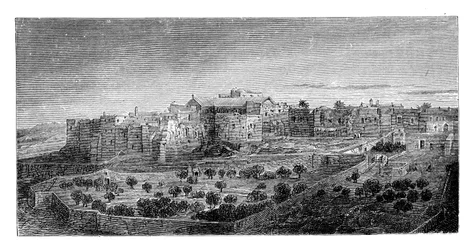 Fødselsklosteret, Betlehem, c1888