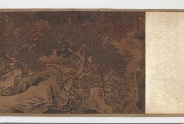 Samtale ved siden av Hao-elven, Ming-dynastiet, 1500-tallet.