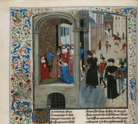 Kroningen av Karl 6. av Frankrike, ca. 1470-1475.