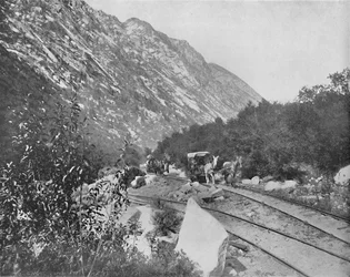 Cottonwood Canon, Utah, c1897.