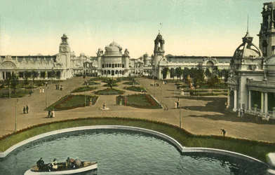 Kunstens gårdsrom, Kroningsutstillingen, London, 1911.
