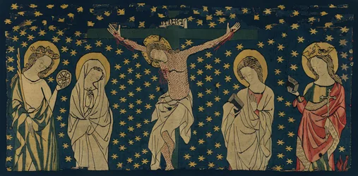 Korsfestelse, tysk, ca. 1325-50.