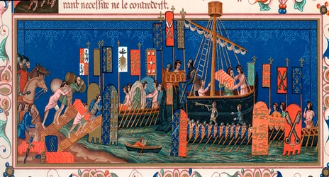 Korsfarere på vei til Det hellige land, 1400-tallet