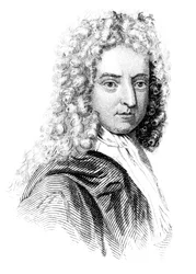 Daniel Defoe , engelsk forfatter, journalist og spion, c1850