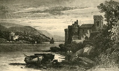Dartmouth Castle, 1898.