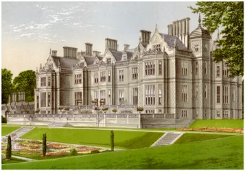 Dartrey, County Monaghan, Irland, hjemmet til jarlen av Dartrey, c1880