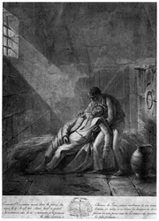Toussaint Louvertures død, leder for den haitiske revolusjonen, 27. april 1803