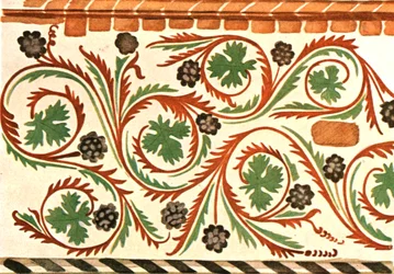 Dekorasjon i Doberan Minster, Bad Doberan, Mecklenburg, Tyskland, 1928.