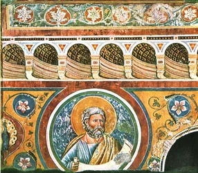 Dekorasjon i kirken Santa Maria Maggiore, Roma, Italia, 1928.