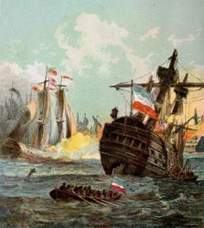 Nederlag av den nederlandske flåten, 1666 c1850-årene
