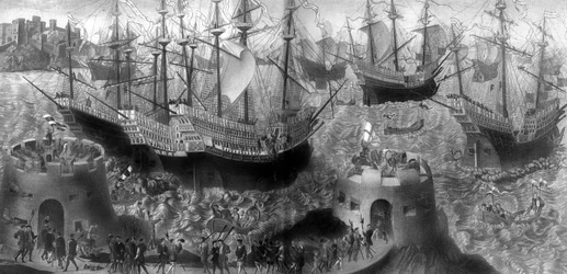 Henry VIIIs avgang fra Dover, mai 1520, 1902