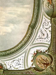 Design for takdekorasjon, Italia, 1928.