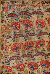 Detalj av gardin, fra Tyrkia, c1650
