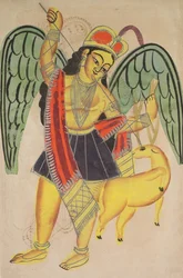 Diana eller Artemis, jaktens gudinne, 1800-tallet.