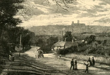 Fjernsyn over Lincoln, 1898.