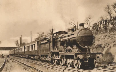 Down Continental Pullman Limited Express, c1920-tallet.