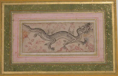 Drage i et landskap, 1500-tallet.