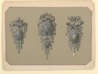 Tegning, Design for tre brosjer