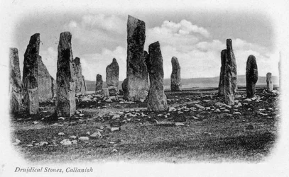 Druidical Stones, Callanish, Isle of Lewis, Western Isles, Skottland, 1902