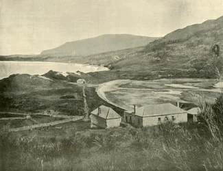 Eagle-Hawk Neck, Tasman-halvøya, 1901.