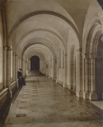 East Cloister, Buckfast Abbey, slutten av 1800-begynnelsen av 1900-tallet