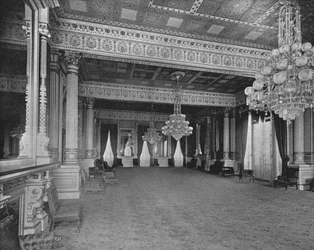 East Room of the White House, Washington DC, USA, c1900.