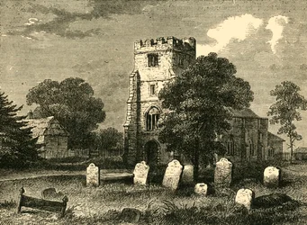 Edmonton kirke, 1790, c1876.