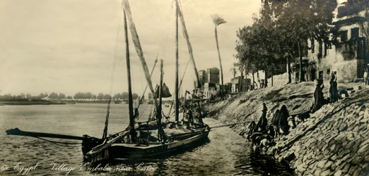 Egypt - Landsbyen Embeba nær Kairo, c1918-c1939.