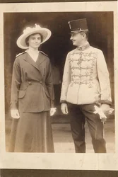Keiser Karl I av Østerrike 1887-1922, med keiserinne Zita.