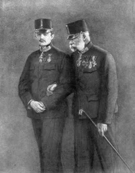 Keiser Franz Josef I av Østerrike og erkehertug Charles Habsburg, 1926