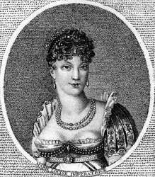 Keiserinne Marie Louise, keiserinne av Frankrike, andre kone til Napoleon Bonaparte, 1791-1847