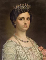 Keiserinne Zita av Østerrike 1892-1989, dronning av Ungarn, ca. 1917.