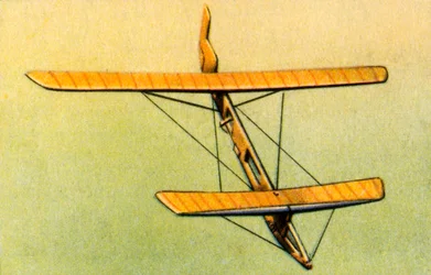 Ente modellfly, 1932.