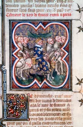 Johannes IIs innreise til Paris, juli 1360, 1375-1379