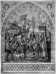 Inntreden av Louis XI av Frankrike i Troyes, 1462 1882-1884