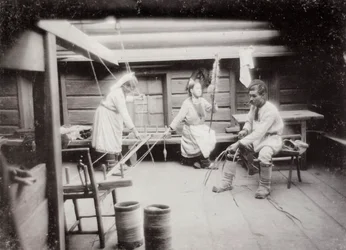 Mari-folkets hverdag, Russland, c1880-c1890s
