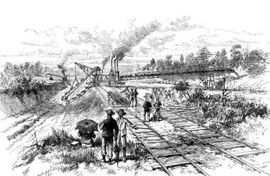 Utgraving av Panamakanalen, 1888