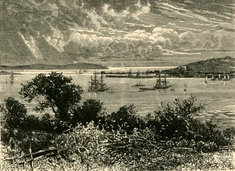 Falmouth havn, 1898.