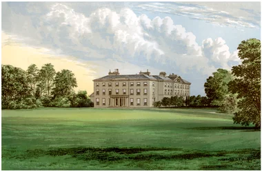 Farnham Lodge, County Cavan, Irland, hjemmet til Lord Farnham, c1880