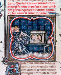 Fernando av Portugal tatt til fange, c1212, 1375-1379